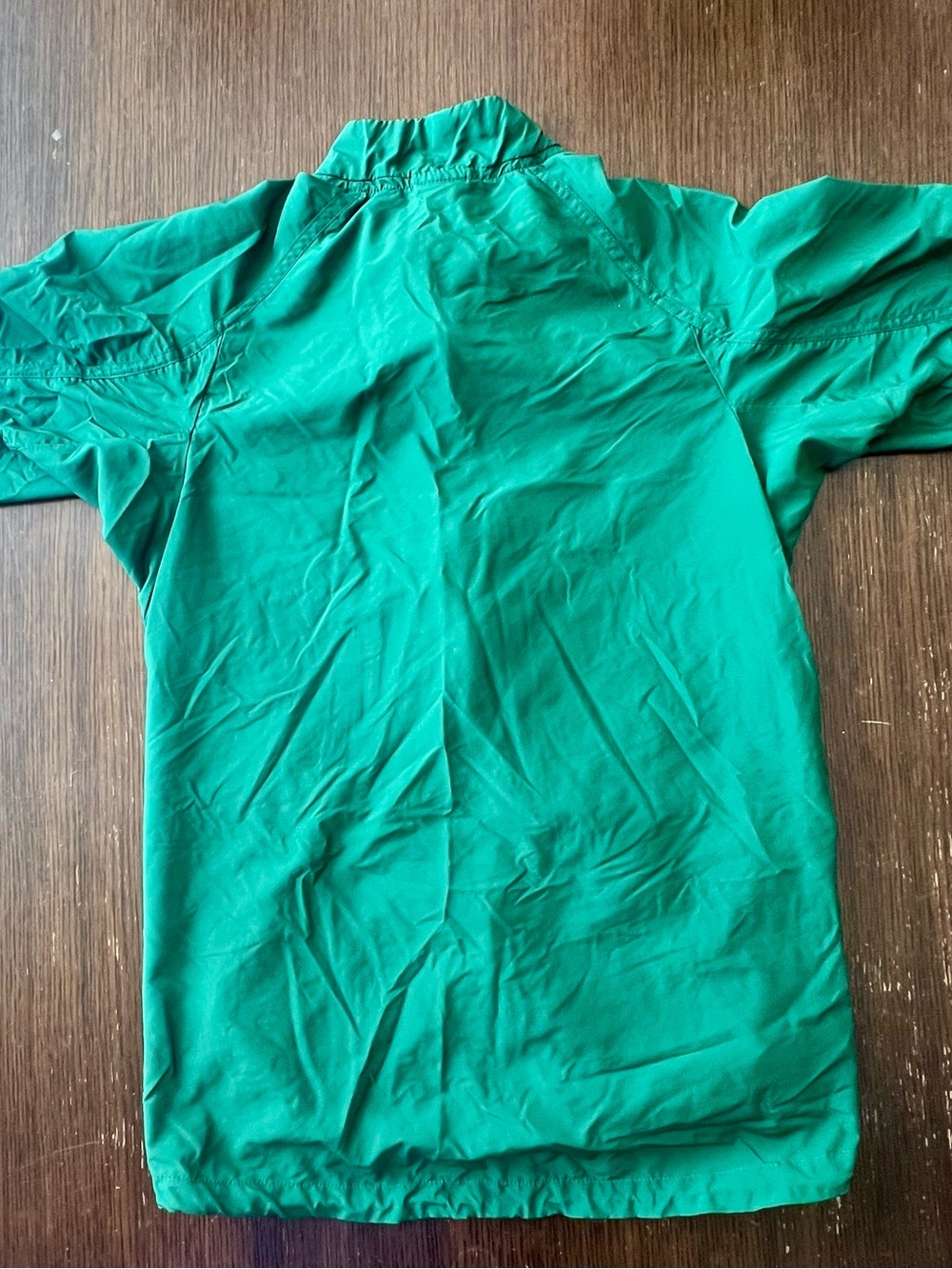 Nike Running XS Emerald Green Lightweight Full Zip Windbreaker Jacket - Picture 7 of 9